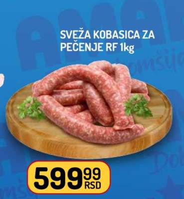 SVEŽA KOBASICA ZA PEČENJE RF 1kg