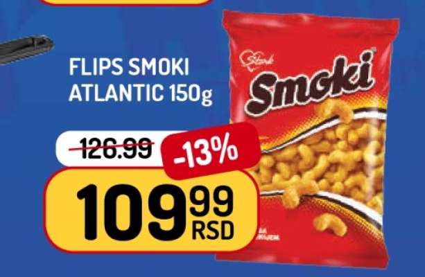 FLIPS SMOKI ATLANTIC 150g