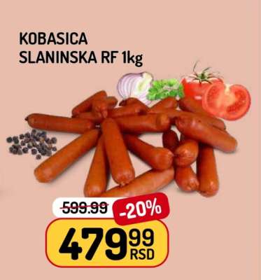KOBASICA SLANINSKA RF 1kg