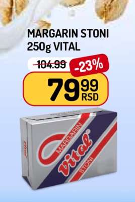 MARGARIN STONI 250g VITAL