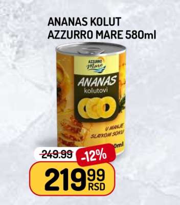 ANANAS KOLUT AZZURRO MARE 580ml