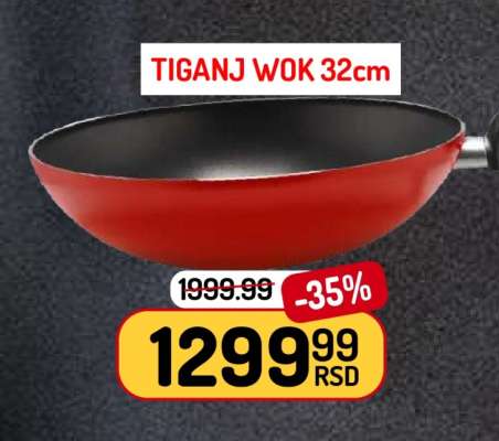 Tiganj Wok 32cm