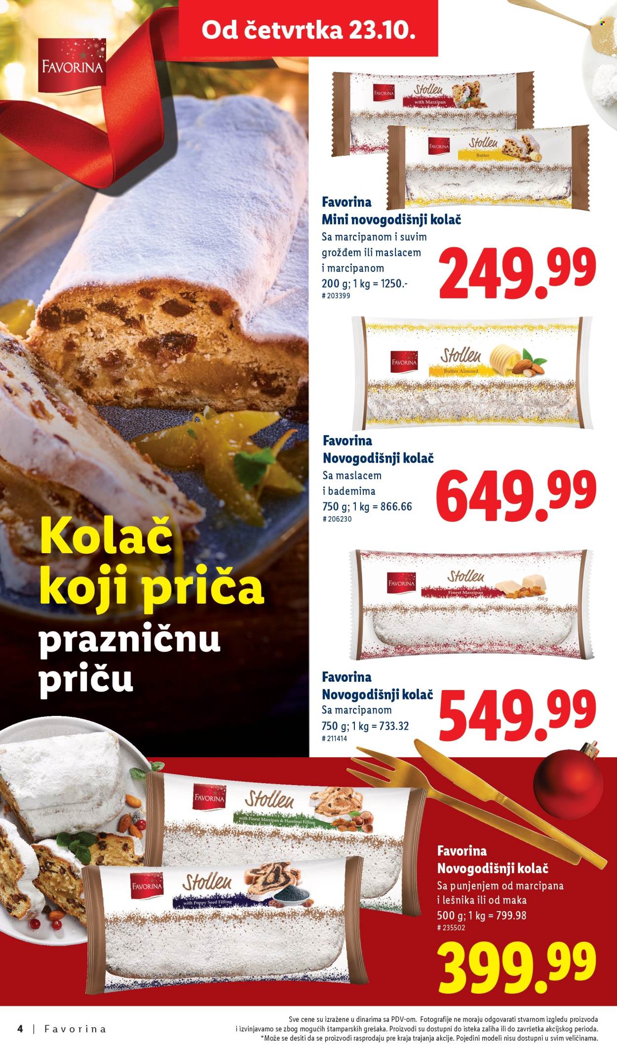 Lidl katalog. Stranica 4