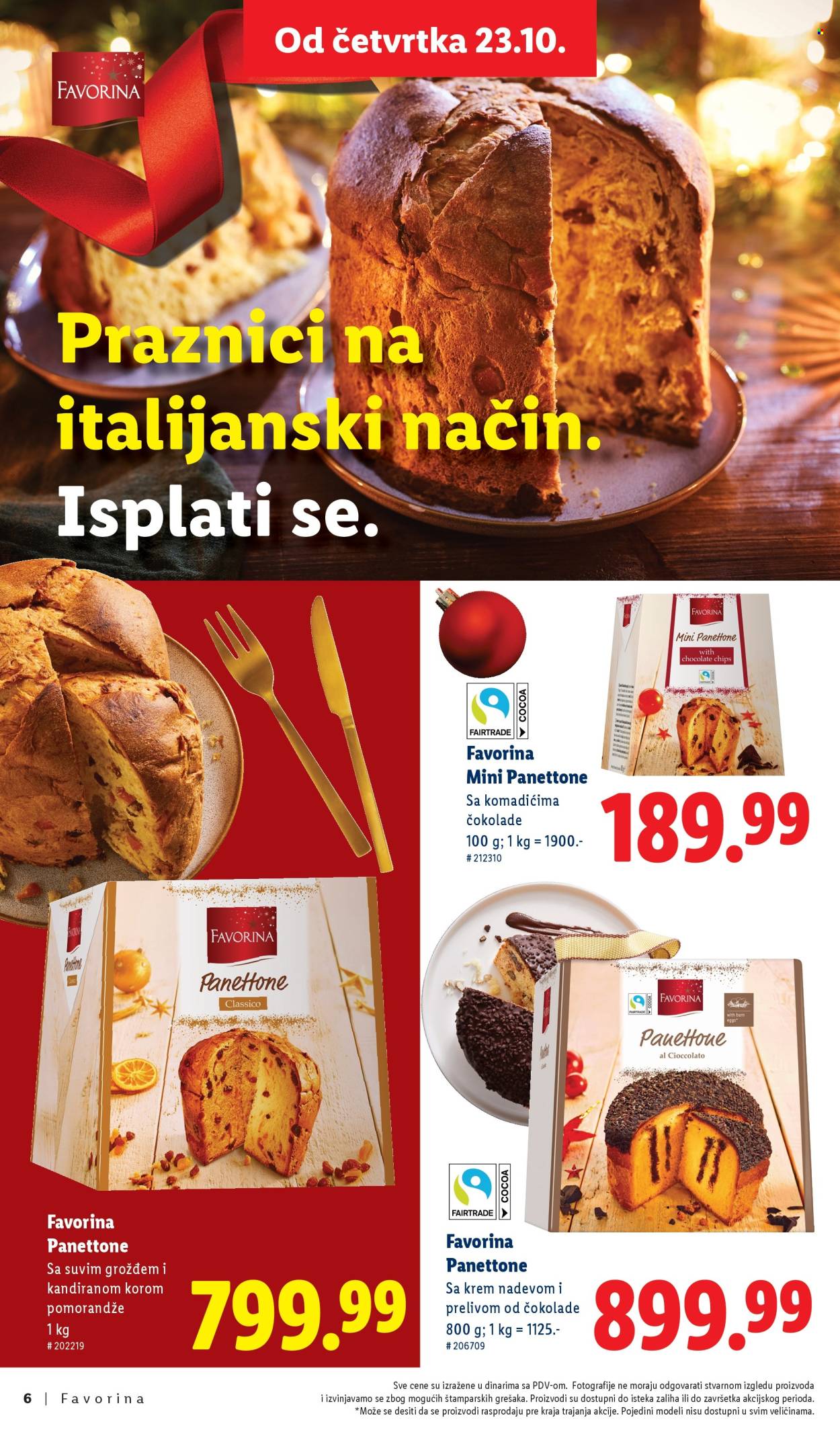 Lidl katalog. Stranica 6