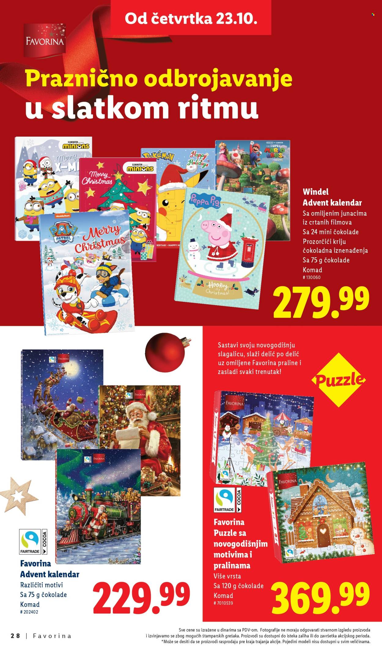 Lidl katalog. Stranica 28