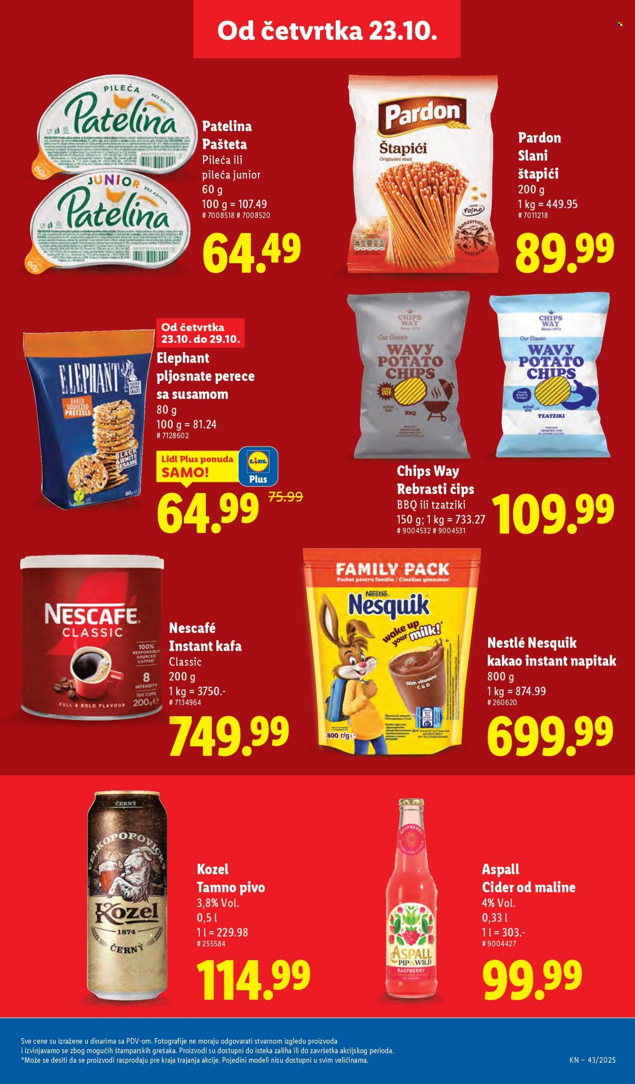 Lidl katalog - 23.10.2025 - 29.10.2025. Stranica 17