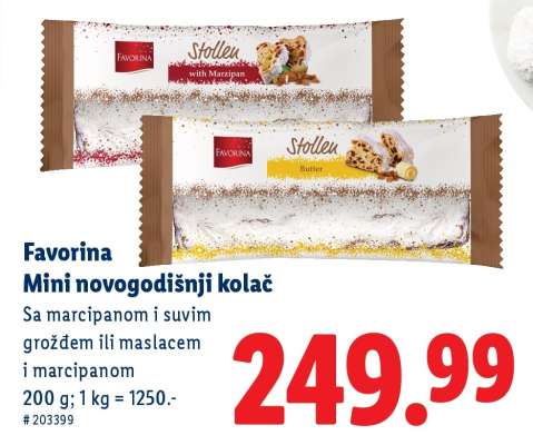 Favorina Mini novogodišnji kolač