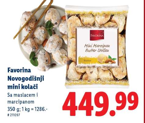 Favorina Novogodišnji mini kolači