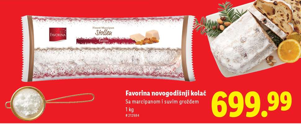 Favorina Novogodišnji kolač