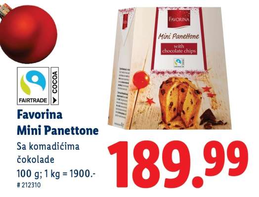 Favorina Mini Panettone