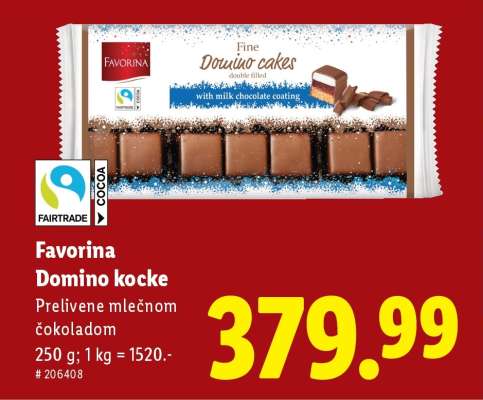Favorina Domino kocke
