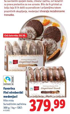 Favorina Fini nirnberški medenjaci