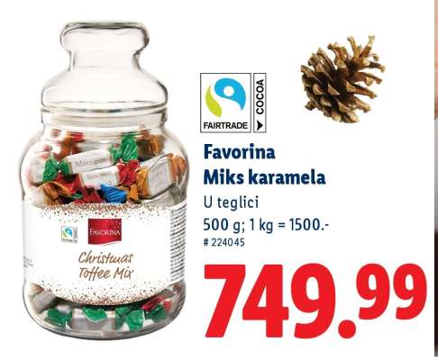 Favorina Miks karamela