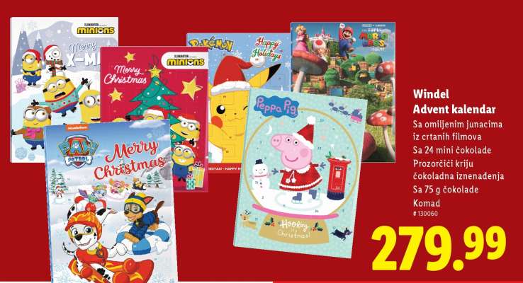 Windel Advent kalendar