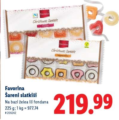 Favorina Šareni slatkiši