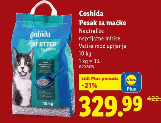 Coshida Pesak za mačke