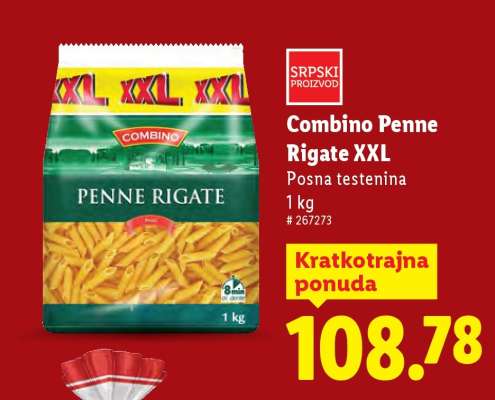 Combino Penne Rigate XXL
