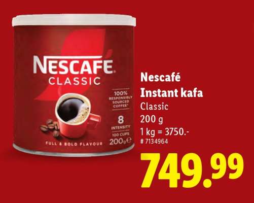 Nescafe Instant kafa