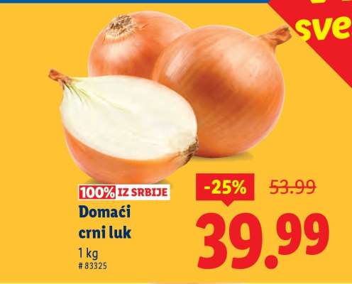 Domaći crni luk