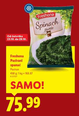 Freshona Pasirani spanać