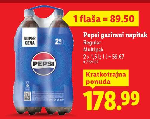 Pepsi Gazirani napitak