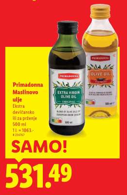 Primadonna Maslinovo ulje