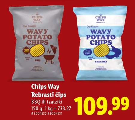 Chips Way Rebrasti čips