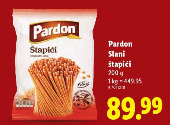 Pardon Slani štapići