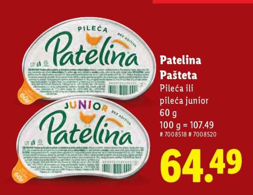 PATELINA PAŠTETA