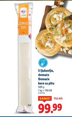 S ljubavlju, domaće kore za pitu