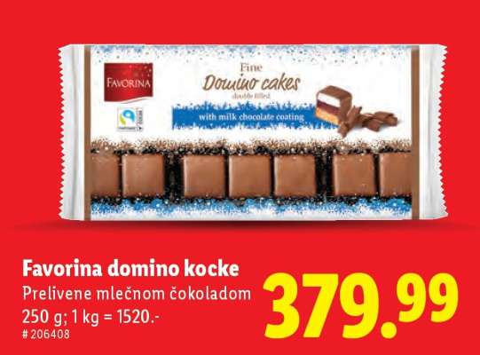Favorina Domino kocke