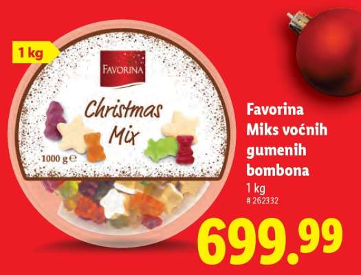 Favorina Miks voćnih gumenih bombona