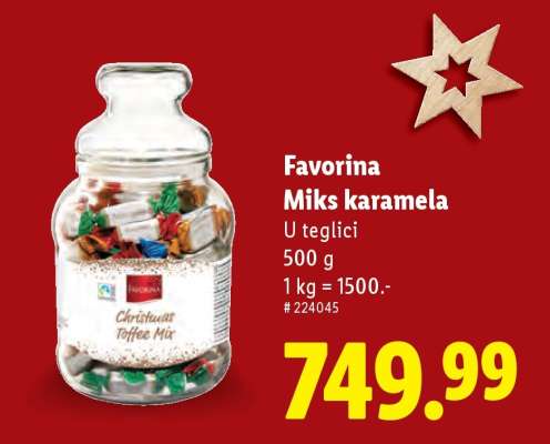 Favorina Miks karamela