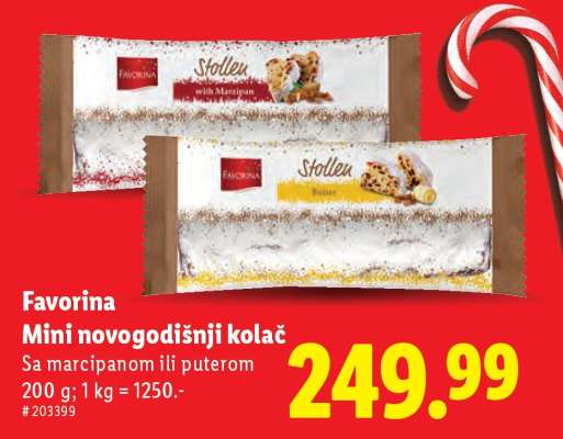Favorina Mini novogodišnji kolač