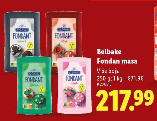 Belbake Fondan masa