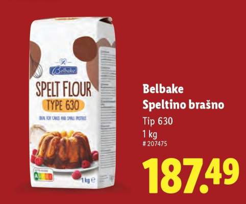 Belbake Speltino brašno