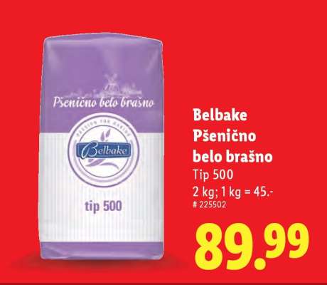 Belbake Pšenično belo brašno