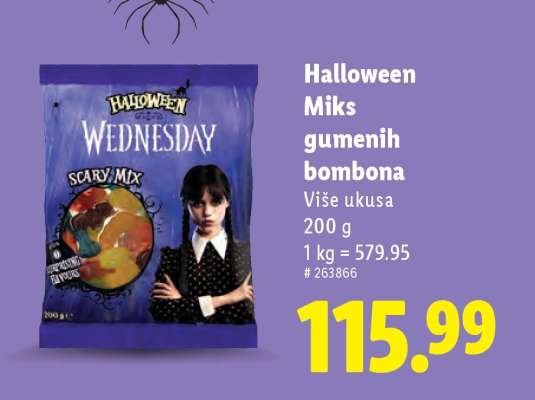 Halloween Miks gumenih bombona