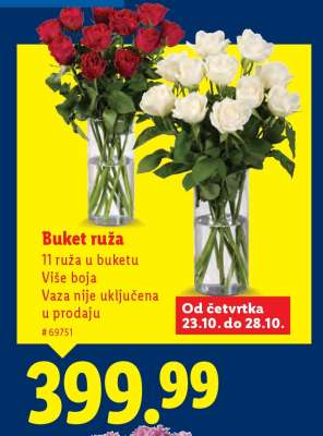 Buket ruža