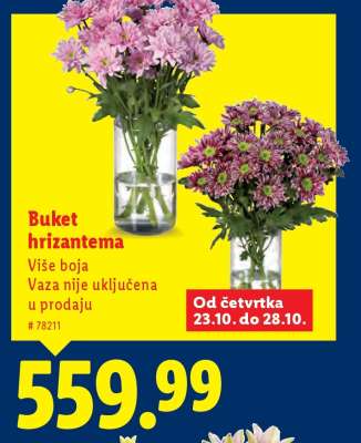Buket hrizantema