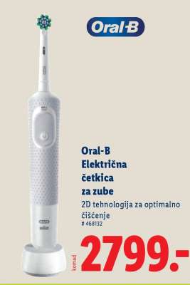 ORAL B Električna četkica za zube