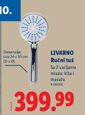 LIVARNO Ručni tuš