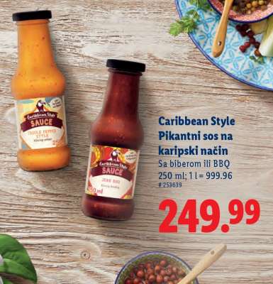 Caribbean Style Pikantni sos