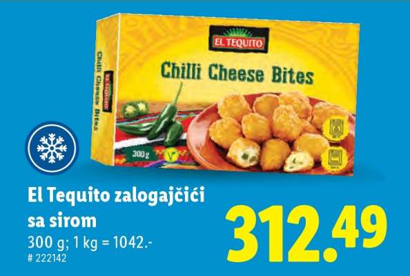 El Tequito zalogajčići sa sirom