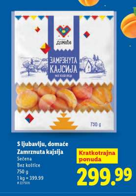 Zamrznuta kajsija