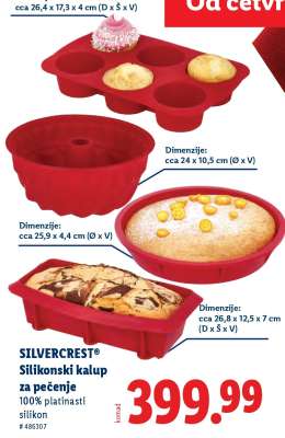 SILVERCREST Silikonski kalup za pečenje