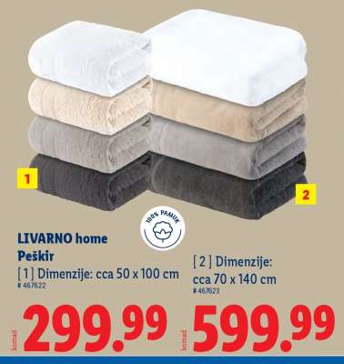 LIVARNO home Peškir [1]