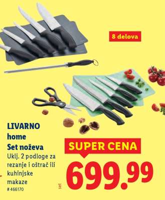 LIVARNO home Set noževa
