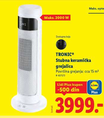 TRONIC® Stubna keramička grejalica