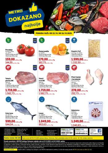 Metro katalog - 22.10.2025 - 26.10.2025.